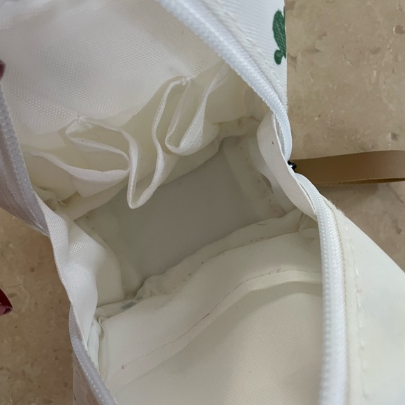 Small travel jewelry case / makeup bag with cactus print - Picture 5 of 6